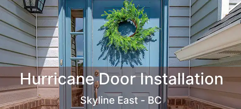  Hurricane Door Installation Skyline East - BC