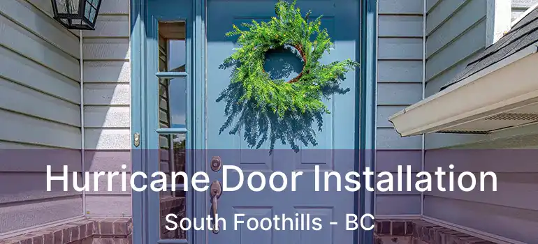  Hurricane Door Installation South Foothills - BC