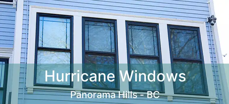  Hurricane Windows Panorama Hills - BC