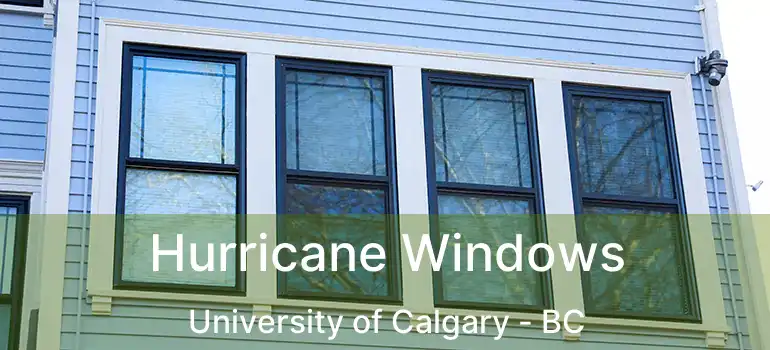  Hurricane Windows University of Calgary - BC