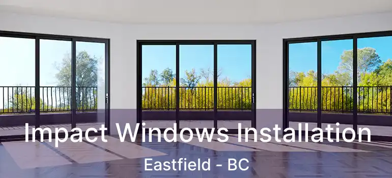  Impact Windows Installation Eastfield - BC