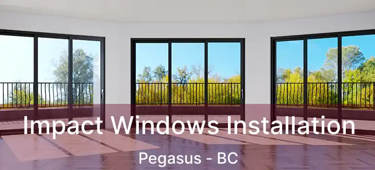  Impact Windows Installation Pegasus - BC