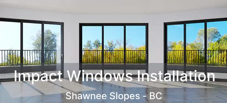  Impact Windows Installation Shawnee Slopes - BC