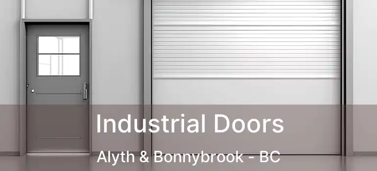  Industrial Doors Alyth & Bonnybrook - BC