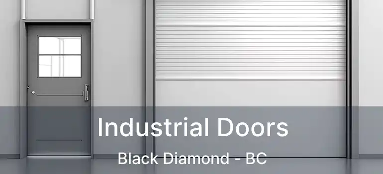  Industrial Doors Black Diamond - BC