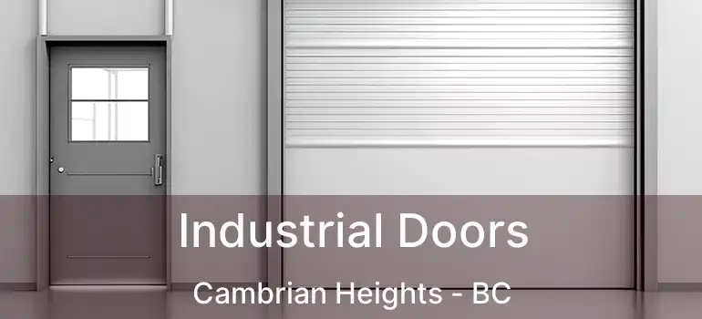  Industrial Doors Cambrian Heights - BC