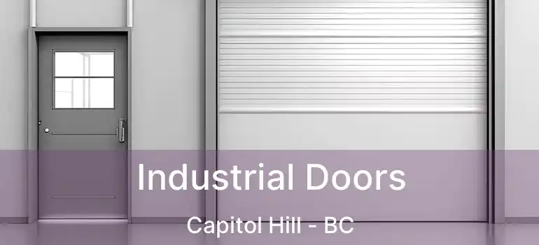  Industrial Doors Capitol Hill - BC