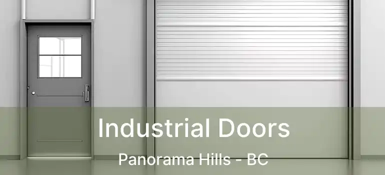  Industrial Doors Panorama Hills - BC