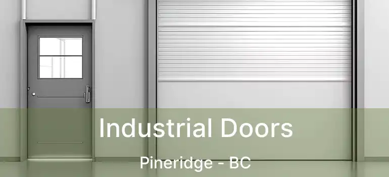  Industrial Doors Pineridge - BC