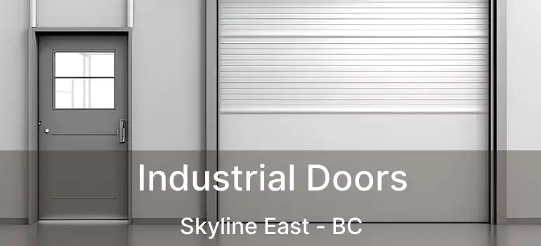  Industrial Doors Skyline East - BC