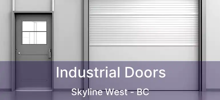  Industrial Doors Skyline West - BC