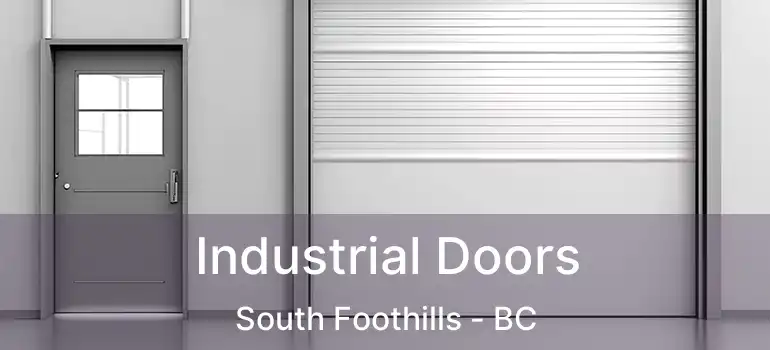  Industrial Doors South Foothills - BC