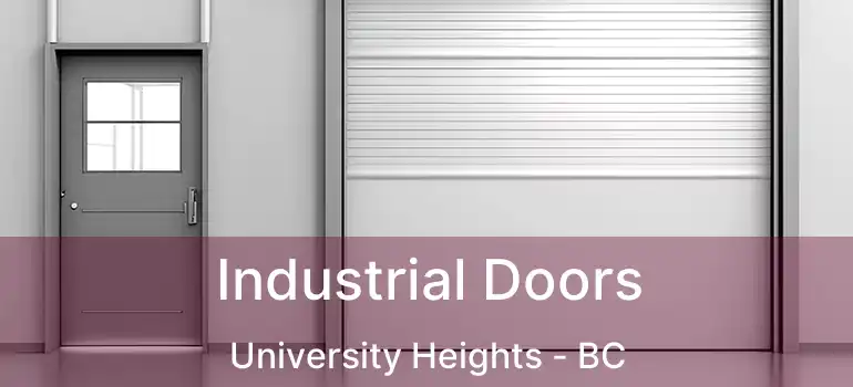  Industrial Doors University Heights - BC