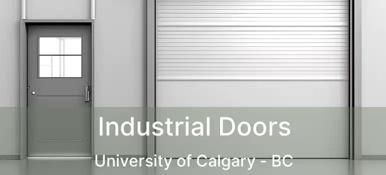  Industrial Doors University of Calgary - BC