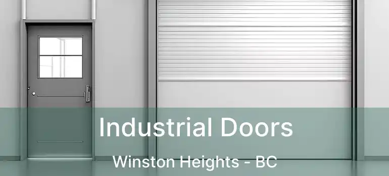  Industrial Doors Winston Heights - BC