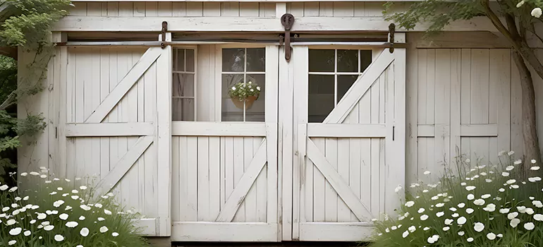 Rear Barn Door Repair in Turner Valley, BC
