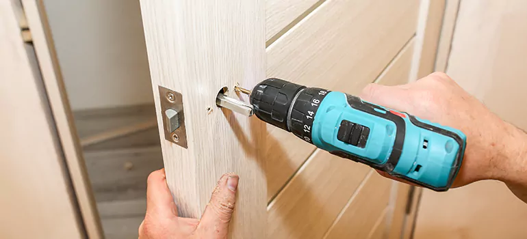 Old Door Knob Repair in Maple Ridge, British Columbia