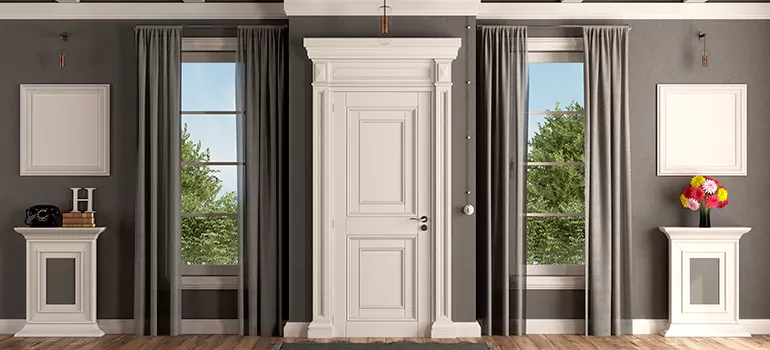 Removable Center Door Mullion in Maple Ridge, British Columbia