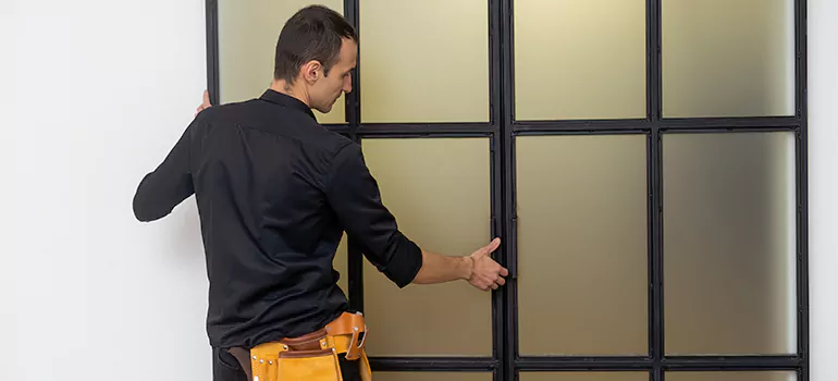 Patio French door installation in Maple Ridge, BC