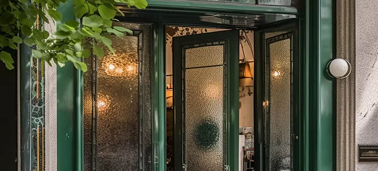 Frosted Pantry Door in Maple Ridge, British Columbia