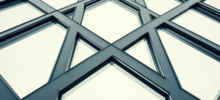 Geometric Window Shades in Maple Ridge, BC