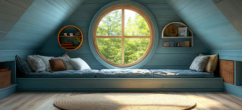 Custom Round Windows in Maple Ridge, British Columbia