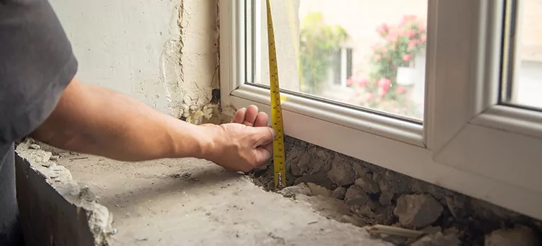 Window Sill Without Apron in Maple Ridge, BC