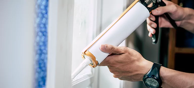Residential Window Caulking in Maple Ridge, British Columbia