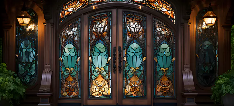 Wrought Iron Storm Door in Highfield, BC