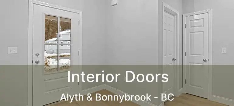  Interior Doors Alyth & Bonnybrook - BC