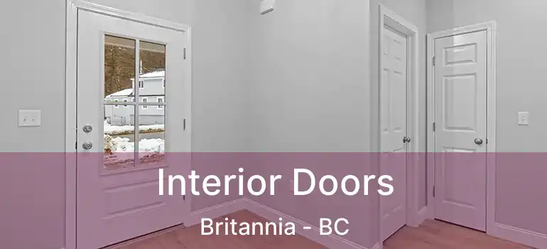  Interior Doors Britannia - BC