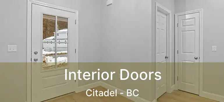  Interior Doors Citadel - BC