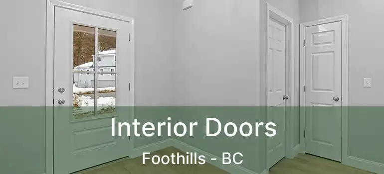  Interior Doors Foothills - BC