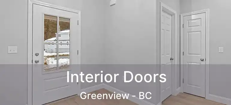  Interior Doors Greenview - BC