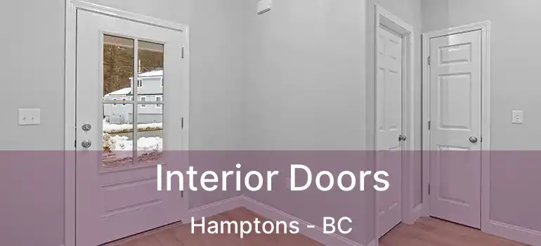  Interior Doors Hamptons - BC