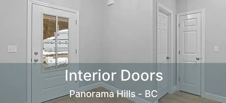  Interior Doors Panorama Hills - BC