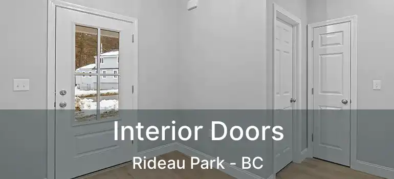  Interior Doors Rideau Park - BC
