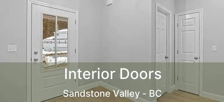  Interior Doors Sandstone Valley - BC