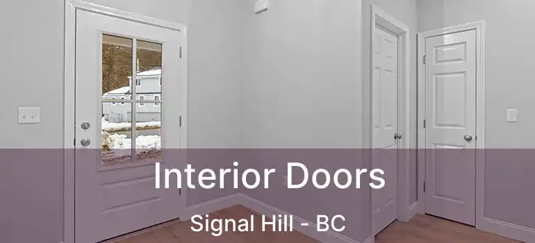  Interior Doors Signal Hill - BC