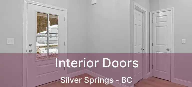  Interior Doors Silver Springs - BC