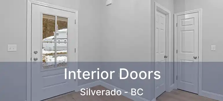  Interior Doors Silverado - BC