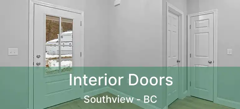  Interior Doors Southview - BC