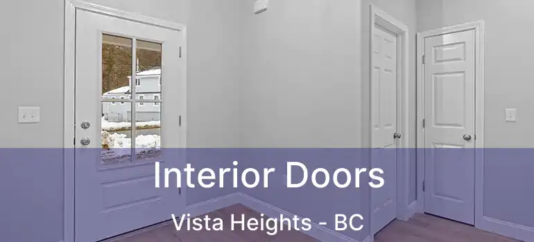  Interior Doors Vista Heights - BC