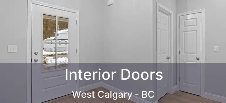 Interior Doors West Calgary - BC