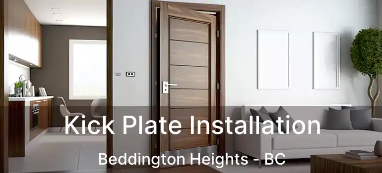  Kick Plate Installation Beddington Heights - BC