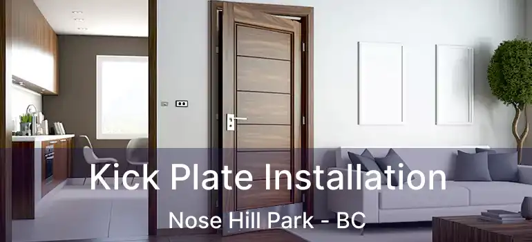  Kick Plate Installation Nose Hill Park - BC