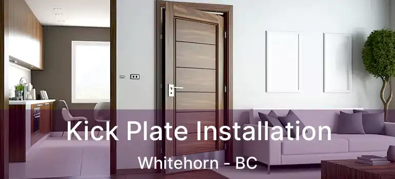  Kick Plate Installation Whitehorn - BC