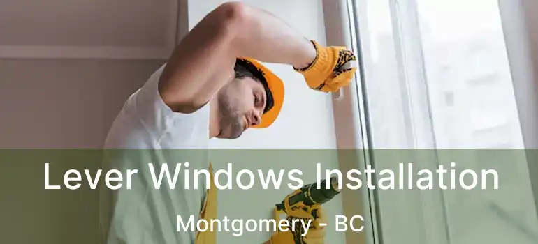  Lever Windows Installation Montgomery - BC