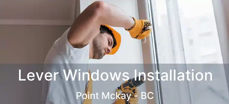  Lever Windows Installation Point Mckay - BC