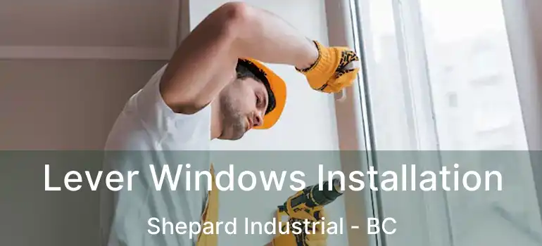  Lever Windows Installation Shepard Industrial - BC